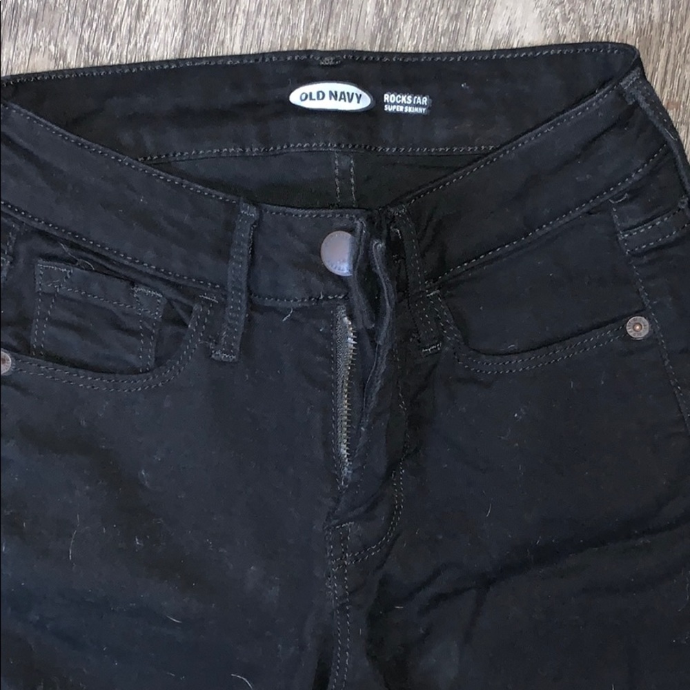 Old Navy Black Denim Jeans